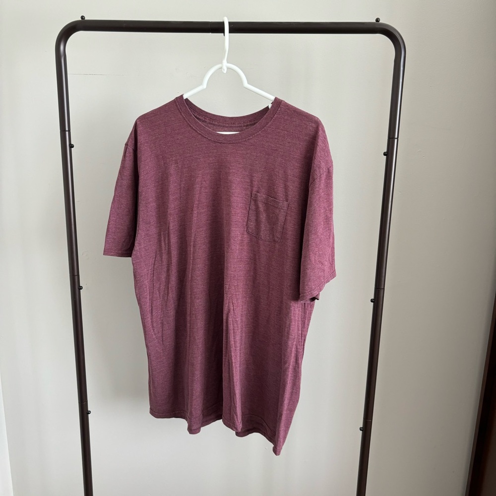 Fruit of the Loom Maroon T-Shirt